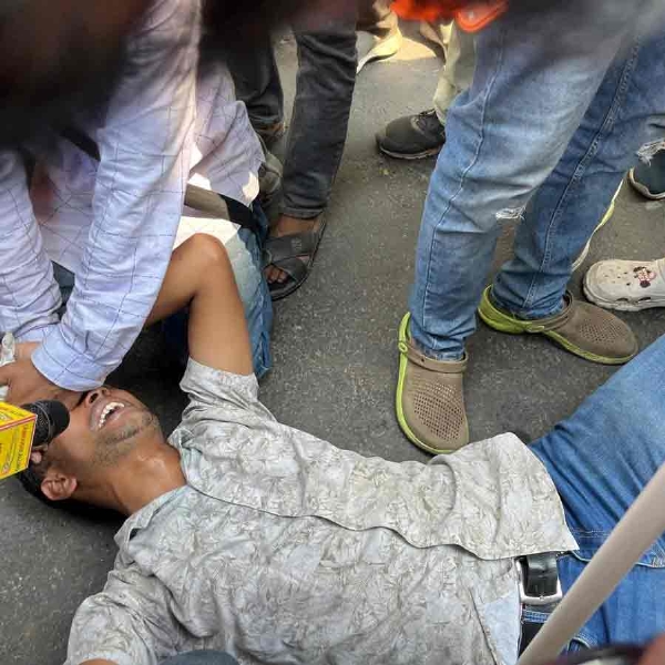 ਜ਼ਖਮੀ ਭਾਜਪਾ ਵਰਕਰ