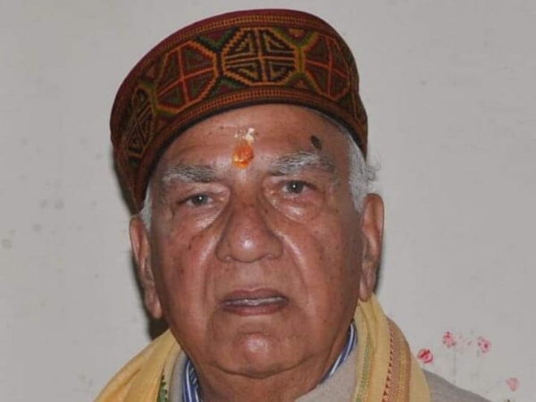 ਸਾਬਕਾ ਮੁੱਖ ਮੰਤਰੀ ਅਤੇ ਸਾਬਕਾ ਕੇਂਦਰੀ ਮੰਤਰੀ ਸ਼ਾਂਤਾ ਕੁਮਾਰ