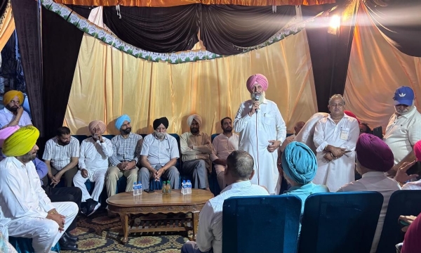 ਸੰਬੋਧਨ ਕਰਦੇ ਬਲਵੀਰ ਸਿੰਘ ਸਿੱਧੂ