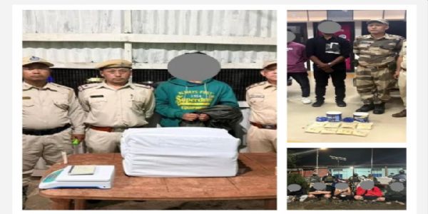 ਮਨੀਪੁਰ ’ਚ ਵੱਖ-ਵੱਖ ਕਾਰਵਾਈਆਂ ਵਿੱਚ ਗ੍ਰਿਫ਼ਤਾਰੀ, ਨਸ਼ੀਲੇ ਪਦਾਰਥ ਜ਼ਬਤ ਅਤੇ ਭੰਨਤੋੜ ਦੇ ਮਾਮਲੇ ’ਚ ਪੰਜ ਗ੍ਰਿਫ਼ਤਾਰ