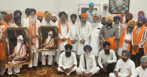 ਸਮਾਗਮ ਦੌਰਾਨ ਤਰਸੇਮ ਸਿੰਘ ਖਾਲਸਾ ਅਤੇ ਹੋਰ ਪਾਰਟੀ ਅਹੁਦੇਦਾਰ ਅਤੇ ਮੈਂਬਰ।