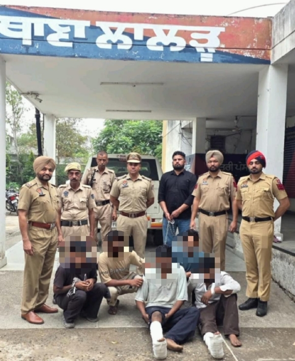 ਪੁਲਿਸ ਹਿਰਾਸਤ ’ਚ ਮੁਲਜ਼ਮ।