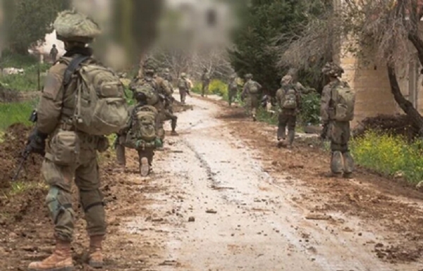 28 ਅਪ੍ਰੈਲ ਨੂੰ ਦੱਖਣੀ ਲੇਬਨਾਨ ਵਿੱਚ ਇਜ਼ਰਾਈਲ ਰੱਖਿਆ ਬਲਾਂ ਦੇ ਜਵਾਨ।