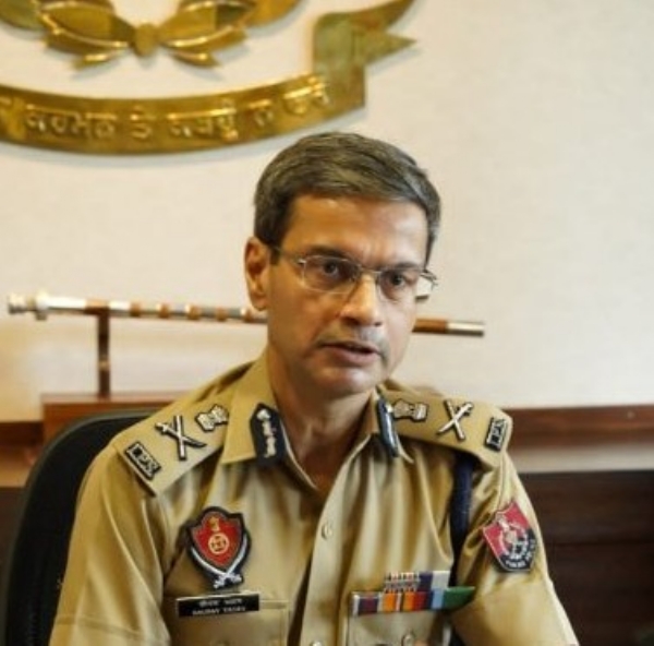 ਡੀ.ਜੀ.ਪੀ. ਪੰਜਾਬ।