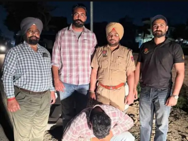 ਪੁਲਿਸ ਹਿਰਾਸਤ ’ਚ ਮੁਲਜ਼ਮ।