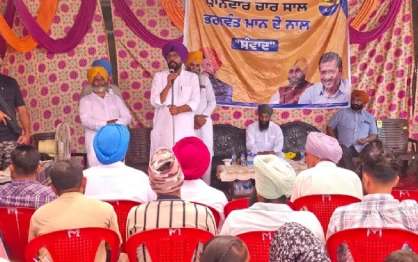 ਸੰਬੋਧਨ ਕਰਦੇ ਹੋਏ ਵਿਧਾਇਕ ਕੁਲਦੀਪ ਸਿੰਘ ਧਾਲੀਵਾਲ