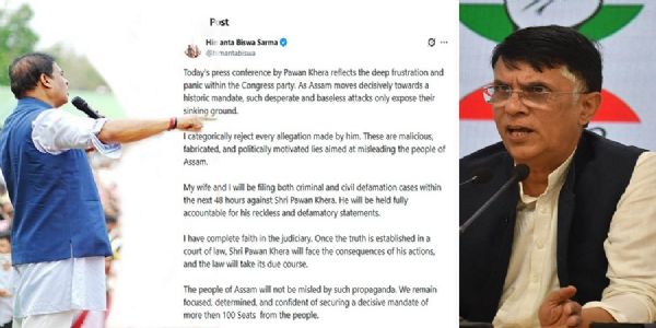 ਪਵਨ ਖੇੜਾ ਵਿਰੁੱਧ 48 ਘੰਟਿਆਂ ਵਿੱਚ ਦਰਜ ਹੋਣਗੇ ਅਪਰਾਧਿਕ ਅਤੇ ਸਿਵਲ ਮਾਮਲੇ : ਮੁੱਖ ਮੰਤਰੀ