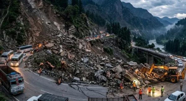 ਜੰਮੂ ਸ੍ਰੀਨਗਰ ਰਾਸ਼ਟਰੀ ਰਾਜਮਾਰਗ 44 ’ਤੇ ਢਿੱਗਾਂ ਡਿੱਗਣ ਦੀ ਏਆਈ ਦੀ ਮਦਦ ਨਾਲ ਤਿਆਰ ਕੀਤੀ ਗਈ