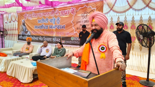 ਸੰਬੋਧਨ ਕਰਦੇ ਹੋਏ ਚੇਅਰਮੈਨ ਜਸਵੀਰ ਸਿੰਘ ਗੜ੍ਹੀ।