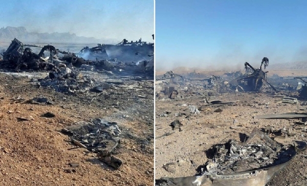 ਈਰਾਨ ਦੇ ਇਸਲਾਮਿਕ ਰੈਵੋਲਿਊਸ਼ਨਰੀ ਗਾਰਡ ਕੋਰ ਦੀ ਅਧਿਕਾਰਤ ਵੈੱਬਸਾਈਟ, ਸੇਪਾਹ ਨਿਊਜ਼ ਨੇ 5 ਅਪ੍ਰੈਲ ਨੂੰ ਇਹ ਤਸਵੀਰਾਂ ਜਾਰੀ ਕੀਤੀਆਂ। ਇਨ੍ਹਾਂ ਵਿੱਚ ਅਮਰੀਕੀ ਜਹਾਜ਼ ਦੇ ਮਲਬੇ ਵਿੱਚੋਂ ਧੂੰਆਂ ਉੱਠਦਾ ਦਿਖਾਇਆ ਗਿਆ ਹੈ ਜਿਸਦੀ ਵਰਤੋਂ ਅਮਰੀਕੀ ਪਾਇਲਟ ਨੂੰ ਬਚਾਉਣ ਲਈ ਕੀਤੀ ਗਈ। ਈਰਾਨ ਦੇ ਇਸਲਾਮਿਕ ਰੈਵੋਲਿਊਸ਼ਨਰੀ ਗਾਰਡ ਕੋਰ ਦੀ ਅਧਿਕਾਰਤ ਵੈੱਬਸਾਈਟ, ਸੇਪਾਹ ਨਿਊਜ਼ ਨੇ 5 ਅਪ੍ਰੈਲ ਨੂੰ ਇਹ ਤਸਵੀਰਾਂ ਜਾਰੀ ਕੀਤੀਆਂ। ਇਨ੍ਹਾਂ ਵਿੱਚ ਅਮਰੀਕੀ ਜਹਾਜ਼ ਦੇ ਮਲਬੇ ਵਿੱਚੋਂ ਧੂੰਆਂ ਉੱਠਦਾ ਦਿਖਾਇਆ ਗਿਆ ਹੈ ਜਿਸਦੀ ਵਰਤੋਂ ਅਮਰੀਕੀ ਪਾਇਲਟ ਨੂੰ ਬਚਾਉਣ ਲਈ ਕੀਤੀ ਗਈ।