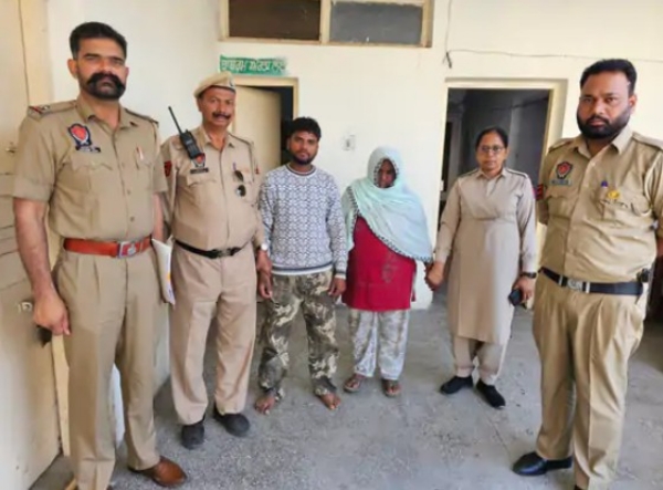 ਪੁਲਿਸ ਹਿਰਾਸਤ ’ਚ ਮੁਲਜ਼ਮ। ਪੁਲਿਸ ਹਿਰਾਸਤ ’ਚ ਮੁਲਜ਼ਮ।