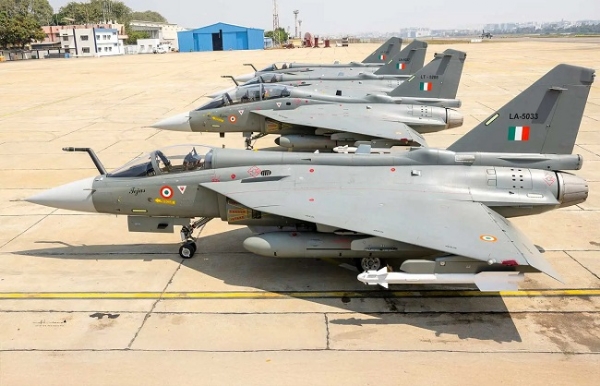 ਤੇਜਸ ਲੜਾਕੂ ਜਹਾਜ਼ ਦੀ ਫਾਈਲ ਫੋਟੋ