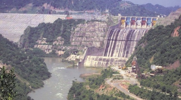 ਰਣਜੀਤ ਸਾਗਰ ਡੈਮ।