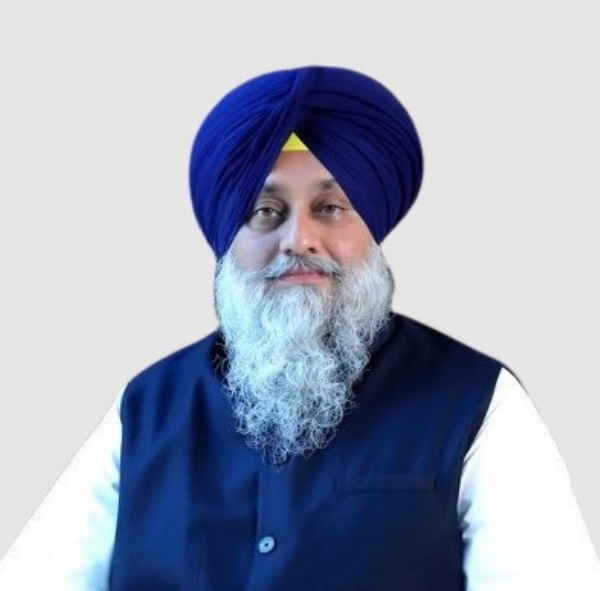 ਸੁਖਬੀਰ ਸਿੰਘ ਬਾਦਲ।