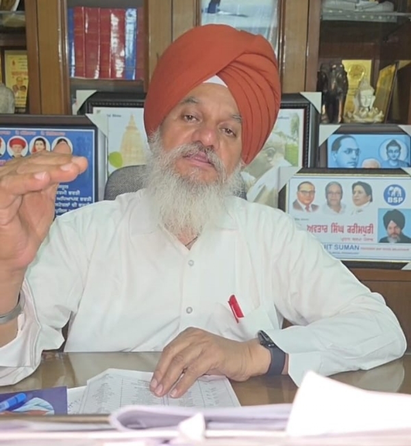 ਬਸਪਾ ਪੰਜਾਬ ਦੇ ਪ੍ਰਧਾਨ ਡਾ. ਅਵਤਾਰ ਸਿੰਘ ਕਰੀਮਪੁਰੀ