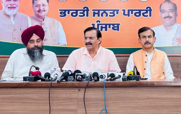 ਪੰਜਾਬ ਭਾਰਤੀ ਜਨਤਾ ਪਾਰਟੀ ਦੇ ਸੂਬਾ ਜਨਰਲ ਸਕੱਤਰ ਅਨਿਲ ਸਰਿਨ