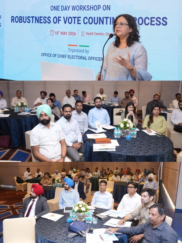 ਜਾਣਕਾਰੀ ਦਿੰਦੇ ਹੋਏ ਮੁੱਖ ਚੋਣ ਅਫ਼ਸਰ, ਪੰਜਾਬ ਅਨਿੰਦਿਤਾ ਮਿਤਰਾ ਜਾਣਕਾਰੀ ਦਿੰਦੇ ਹੋਏ ਮੁੱਖ ਚੋਣ ਅਫ਼ਸਰ, ਪੰਜਾਬ ਅਨਿੰਦਿਤਾ ਮਿਤਰਾ