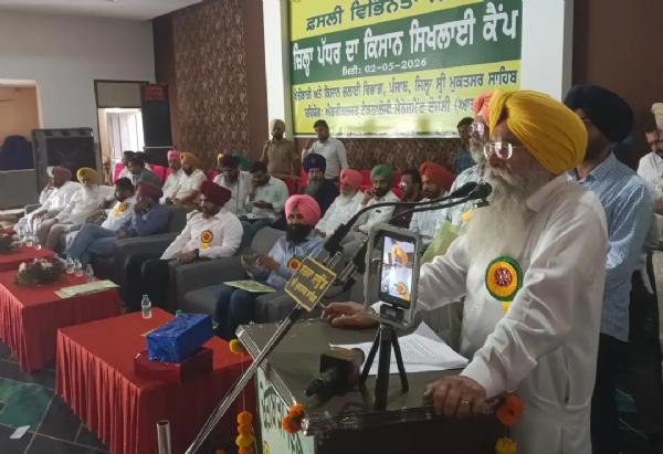 ਸਮਾਗਮ ਨੂੰ ਸੰਬੋਧਨ ਕਰਦੇ ਗੁਰਮੀਤ ਸਿੰਘ ਖੁੱਡੀਆਂ, ਖੇਤੀਬਾੜੀ ਅਤੇ ਕਿਸਾਨ ਭਲਾਈ ਵਿਭਾਗ ਮੰਤਰੀ ਪੰਜਾਬ।