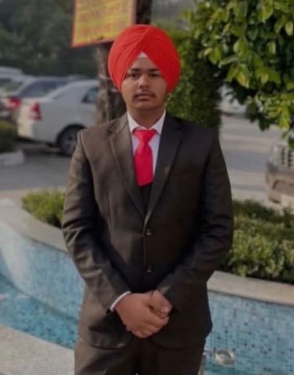 ਮ੍ਰਿਤਕ ਅਮਰਜੋਤ ਸਿੰਘ ਦੀ ਫਾਈਲ ਫੋਟੋ।