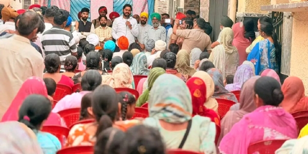 ਸੰਬੋਧਨ ਕਰਦੇ ਵਿਧਾਇਕ ਸ਼ੈਰੀ ਕਲਸੀ
