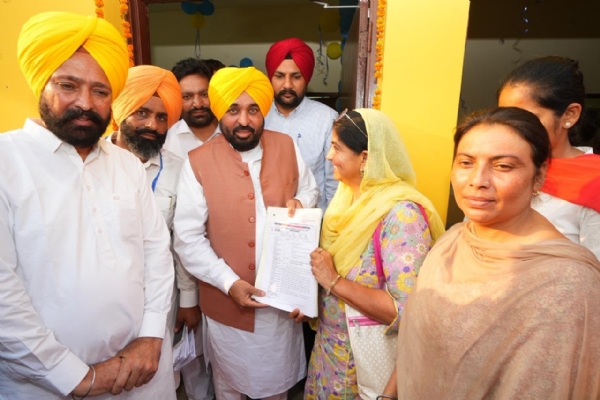 ਮੁੱਖ ਮੰਤਰੀ ਭਗਵੰਤ ਮਾਨ।
