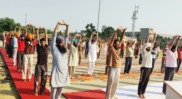 ਕੇਂਦਰੀ ਜੇਲ੍ਹ ਗੋਇੰਦਵਾਲ ਸਾਹਿਬ ਵਿਖੇ ਆਯੋਜਿਤ ਯੋਗ ਦਿਵਸ ਪ੍ਰੋਗਰਾਮ ਦਾ ਦ੍ਰਿਸ਼। ਕੇਂਦਰੀ ਜੇਲ੍ਹ ਗੋਇੰਦਵਾਲ ਸਾਹਿਬ ਵਿਖੇ ਆਯੋਜਿਤ ਯੋਗ ਦਿਵਸ ਪ੍ਰੋਗਰਾਮ ਦਾ ਦ੍ਰਿਸ਼।