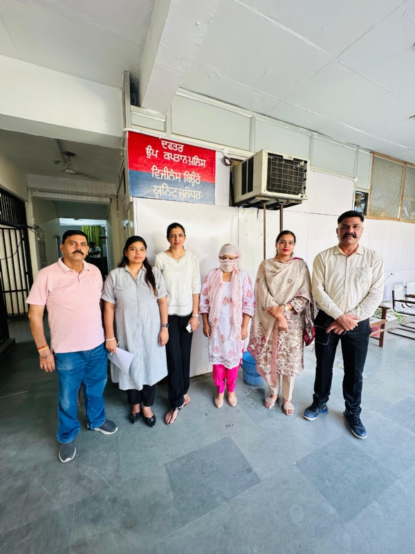 Sub Inspector Amandeep Kaur in custody of VB