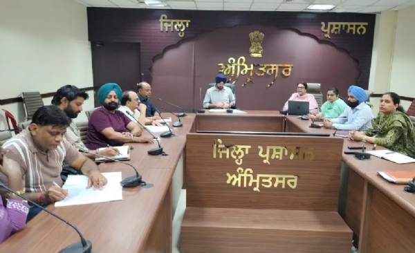 ਪਲਸ ਪੋਲੀਓ ਰਾਊਂਡ ਦੀ ਸਫਲਤਾ ਲਈ ਆਯੋਜਿਤ ਜ਼ਿਲ੍ਹਾ ਟਾਸਕ ਫੋਰਸ ਦੀ ਮੀਟਿੰਗ