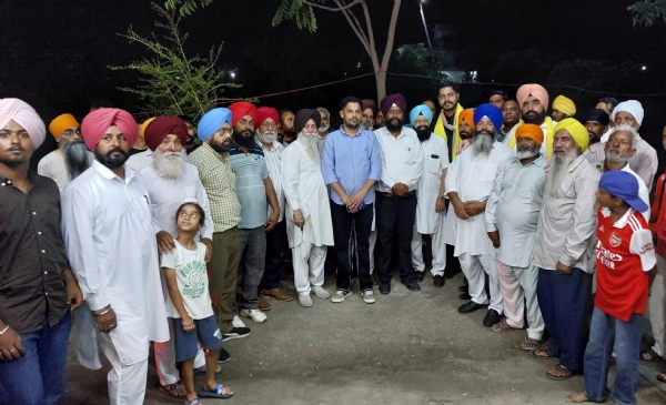 ਸਮਾਗਮ ਦੌਰਾਨ ਪਿੰਡ ਵਾਸੀਆਂ ਦੇ ਨਾਲ ਵਿਧਾਇਕ ਸ਼ੈਰੀ ਕਲਸੀ