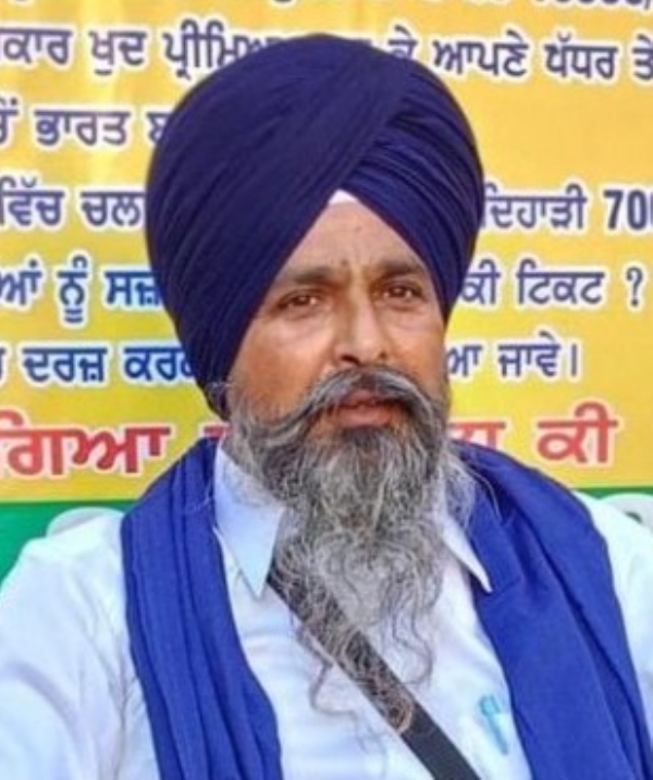 ਕਿਸਾਨ ਮਜ਼ਦੂਰ ਮੋਰਚਾ ਦੇ ਕਨਵੀਨਰ ਸਰਵਣ ਸਿੰਘ ਪੰਧੇਰ