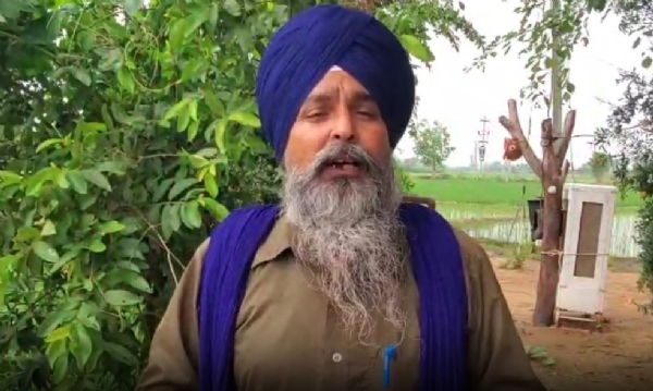 ਕਿਸਾਨ ਮਜ਼ਦੂਰ ਸੰਘਰਸ਼ ਕਮੇਟੀ ਦੇ ਸੂਬਾ ਆਗੂ ਸਰਵਣ ਸਿੰਘ ਪੰਧੇਰ ਜਾਣਕਾਰੀ ਦਿੰਦੇ ਹੋਏ।
