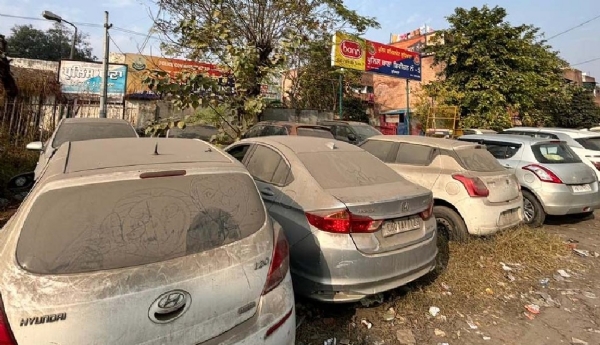 Impounded vehicles file photo