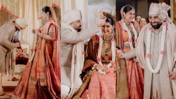 ਰੋਹਨ ਠੱਕਰ ਦੀ ਦੁਲਹਨ ਬਣੀ ਅੰਸ਼ੁਲਾ ਕਪੂਰ, ਤਸਵੀਰਾਂ ਵਿੱਚ ਦਿਖਾਈ ਦਿੱਤਾ ਪਿਆਰ