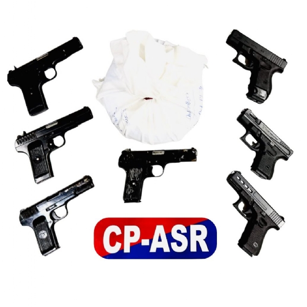 Amritsar Police recovered 7 pistols and 2.030 kg heroin Amritsar Police recovered 7 pistols and 2.030 kg heroin