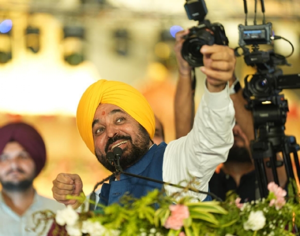ਪੰਜਾਬ ਦੇ ਮੁੱਖ ਮੰਤਰੀ ਭਗਵੰਤ ਸਿੰਘ ਮਾਨ। ਪੰਜਾਬ ਦੇ ਮੁੱਖ ਮੰਤਰੀ ਭਗਵੰਤ ਸਿੰਘ ਮਾਨ।