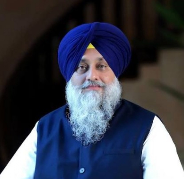 ਸ਼੍ਰੋਮਣੀ ਅਕਾਲੀ ਦਲ (ਬਾਦਲ) ਦੇ ਪ੍ਰਧਾਨ ਸੁਖਬੀਰ ਸਿੰਘ ਬਾਦਲ