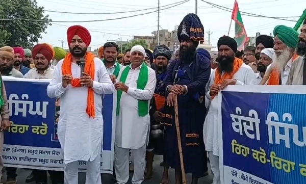 ਜਲਾਲਾਬਾਦ ਵਿੱਚ ਪੰਜਾਬ ਬੰਦ ਦੇ ਸੱਦੇ ਦੌਰਾਨ ਪ੍ਰਦਰਸ਼ਨਕਾਰੀ