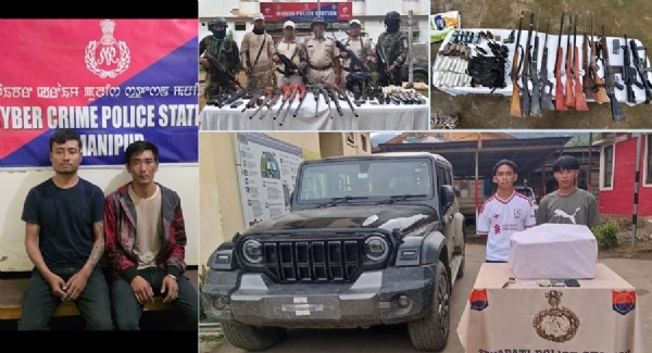 ਮਣੀਪੁਰ ਵਿੱਚ ਸੁਰੱਖਿਆ ਬਲਾਂ ਦੀ ਕਾਰਵਾਈ ਨਾਲ ਸਬੰਧਿਤ ਤਸਵੀਰਾਂ।