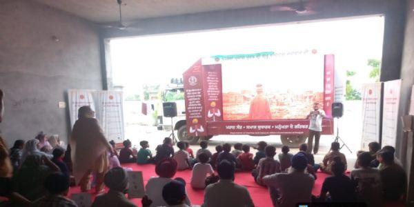 ਪਟਿਆਲਾ ਜ਼ਿਲ੍ਹੇ ਦੇ ਵੱਖ-ਵੱਖ ਪਿੰਡਾਂ ’ਚ ਦਿਖਾਈ ਗਈ ਸ੍ਰੀ ਗੁਰੂ ਰਵਿਦਾਸ ਜੀ ਦੀ ਵਿਸ਼ੇਸ਼ ਦਸਤਾਵੇਜ਼ੀ