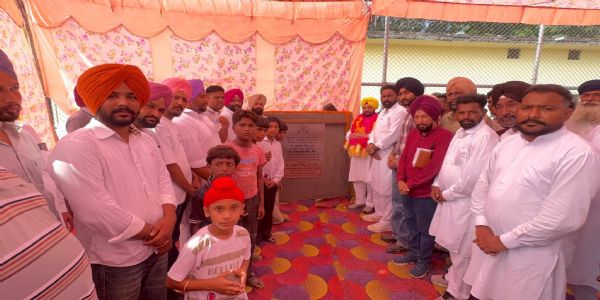 ਕੈਬਨਿਟ ਮੰਤਰੀ ਹਰਭਜਨ ਸਿੰਘ ਈ.ਟੀ.ਓ. ਨੇ ਦਸਮੇਸ਼ ਨਗਰ ਵਿਖੇ ਖੇਡ ਮੈਦਾਨ ਦਾ ਕੀਤਾ ਉਦਘਾਟਨ