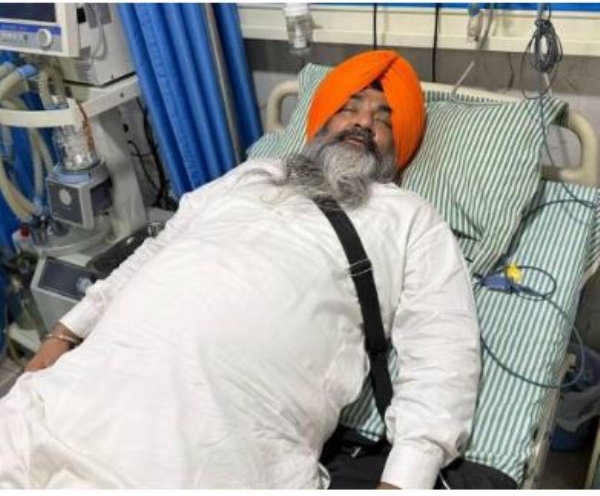 ਜਲੰਧਰ ਦੇ ਹਸਪਤਾਲ ਜੇਰੇ ਇਲਾਜ ਸੰਸਦ ਮੈਂਬਰ ਸਰਬਜੀਤ ਸਿੰਘ ਖਾਲਸਾ। ਜਲੰਧਰ ਦੇ ਹਸਪਤਾਲ ਜੇਰੇ ਇਲਾਜ ਸੰਸਦ ਮੈਂਬਰ ਸਰਬਜੀਤ ਸਿੰਘ ਖਾਲਸਾ।