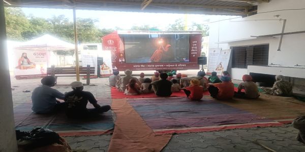 ਪਟਿਆਲਾ ਦੇ ਵੱਖ-ਵੱਖ ਪਿੰਡਾਂ ਵਿੱਚ ਦਿਖਾਈ ਗਈ ਸ੍ਰੀ ਗੁਰੂ ਰਵਿਦਾਸ ਜੀ ਮਹਾਰਾਜ ਦੀ ਵਿਸ਼ੇਸ਼ ਦਸਤਾਵੇਜ਼ੀ