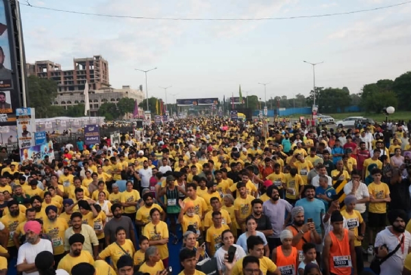 ਪੰਜਾਬ ਯੂਥ ਰਨ 2026 ’ਚ ਭਾਗ ਲੈਣ ਵਾਲੇ ਨੌਜਵਾਨ। ਪੰਜਾਬ ਯੂਥ ਰਨ 2026 ’ਚ ਭਾਗ ਲੈਣ ਵਾਲੇ ਨੌਜਵਾਨ।
