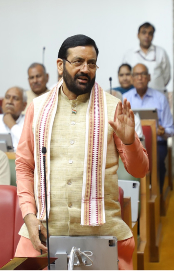 हरियाणा के मुख्यमंत्री नायब सैनी विधानसभा में जानकारी देते हुए हरियाणा के मुख्यमंत्री नायब सैनी विधानसभा में जानकारी देते हुए