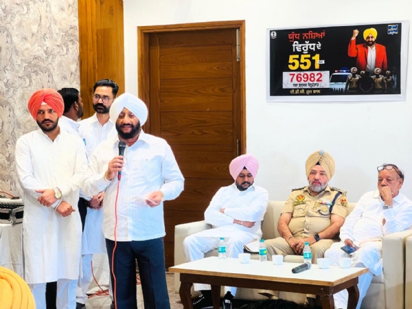 ਸੰਬੋਧਨ ਕਰਦੇ ਹੋਏ ਮੋਹਾਲੀ ਵਿਧਾਇਕ ਕੁਲਵੰਤ ਸਿੰਘ