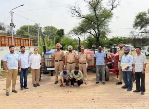 ਪੁਲਿਸ ਹਿਰਾਸਤ ’ਚ ਚੋਰ।