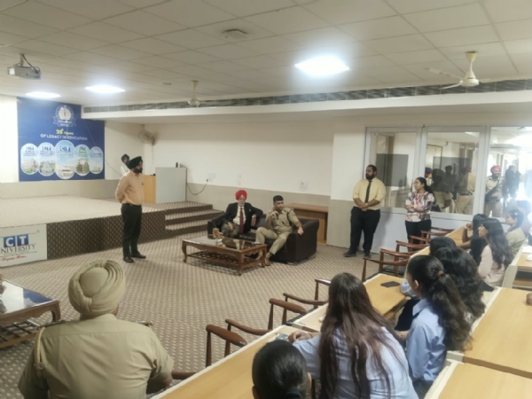 Senior Punjab Police officers have been engaging directly with students at universities