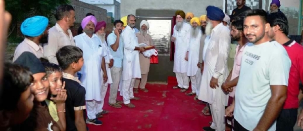 ਖੇਡ ਮੈਦਾਨ ਦਾ ਉਦਘਾਟਨ ਕਰਦੇ ਹੋਏ ਪੰਜਾਬ ਵਿਧਾਨ ਸਭਾ ਦੇ ਸਪੀਕਰ ਕੁਲਤਾਰ ਸਿੰਘ ਸੰਧਵਾਂ। ਖੇਡ ਮੈਦਾਨ ਦਾ ਉਦਘਾਟਨ ਕਰਦੇ ਹੋਏ ਪੰਜਾਬ ਵਿਧਾਨ ਸਭਾ ਦੇ ਸਪੀਕਰ ਕੁਲਤਾਰ ਸਿੰਘ ਸੰਧਵਾਂ।